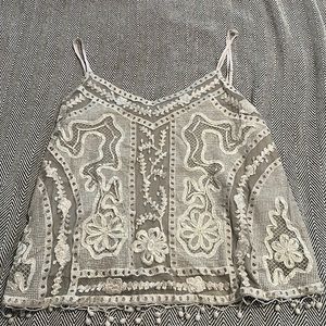 Soft Surroundings Embroidered Camisole